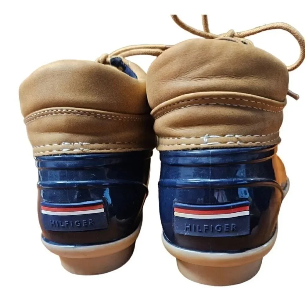 Tommy Hilfiger Rain Snow TWHEAT-T  Boots Low Cut Blue Size 6 M